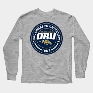 Golden Eagles - Circle Design Long Sleeve T-Shirt